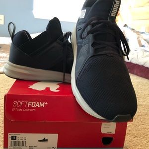 Men’s Puma navy sneakers